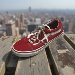 Vans VOTF Old Skool Red Unisex Shoes Mens: 6.5 Women: 8